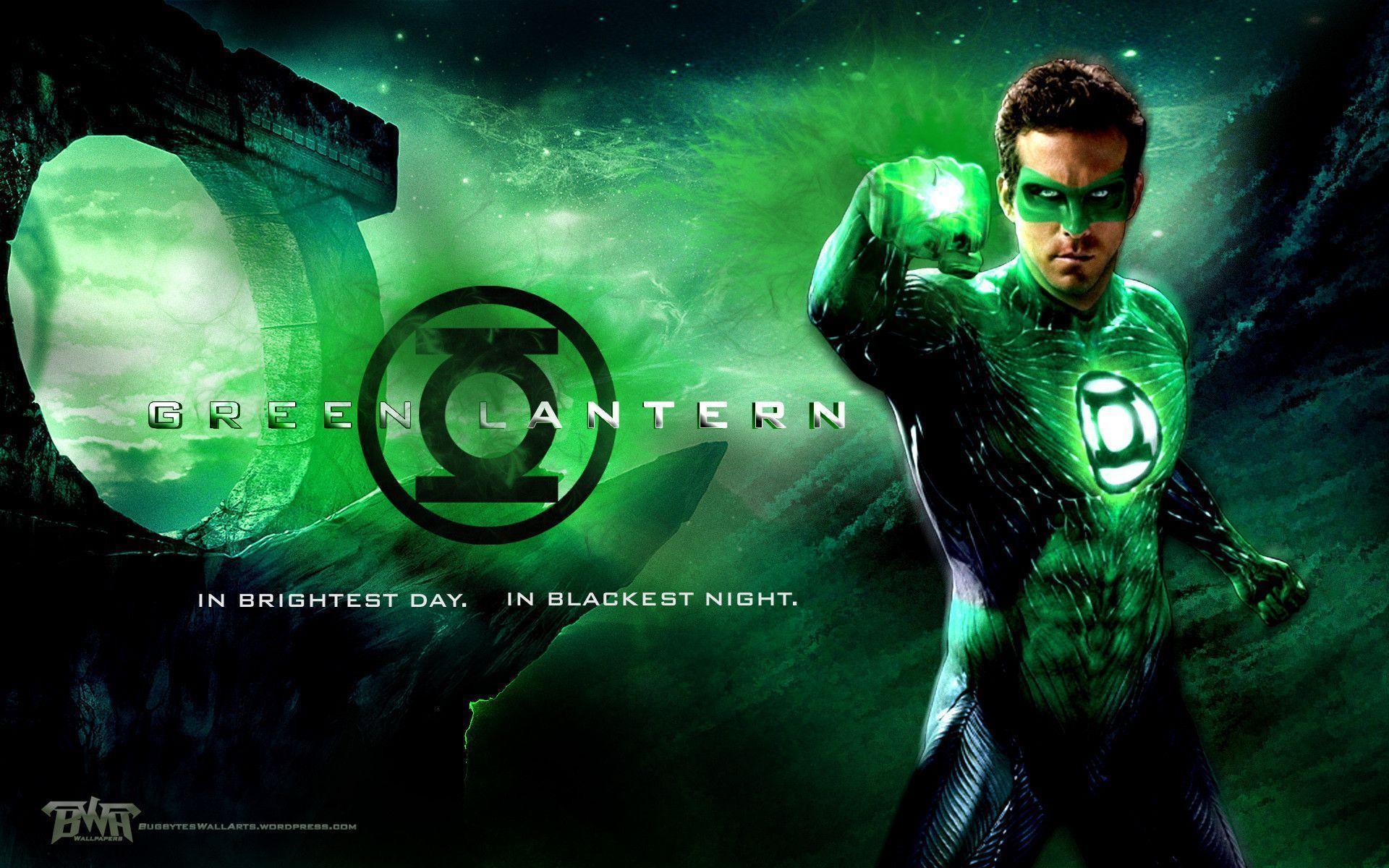 Green Lantern HD background. DC Comics wallpaper