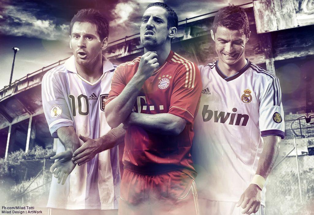 Golden Ball: Ronaldo vs Ribery vs Messi