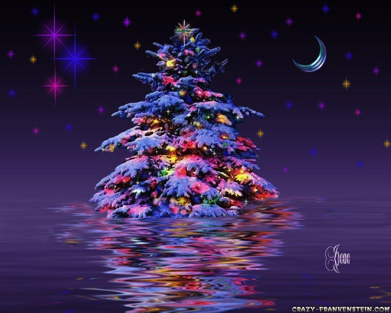 Christmas Trees Wallpapers  Wallpaper Cave