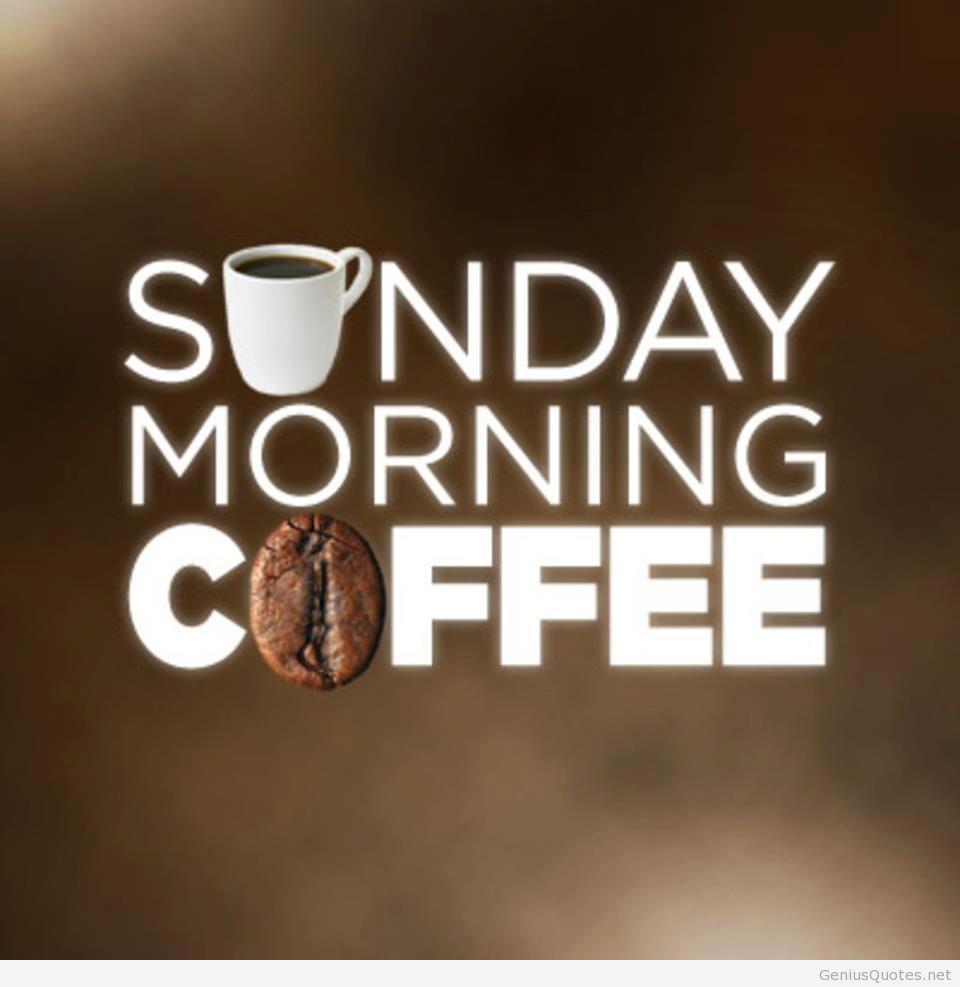 Sunday morning coffee HD wallpaper
