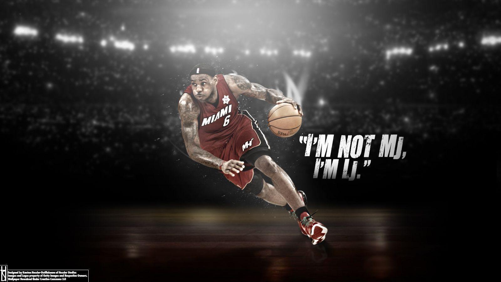 Lebron James HD Miami Wallpaper and Background