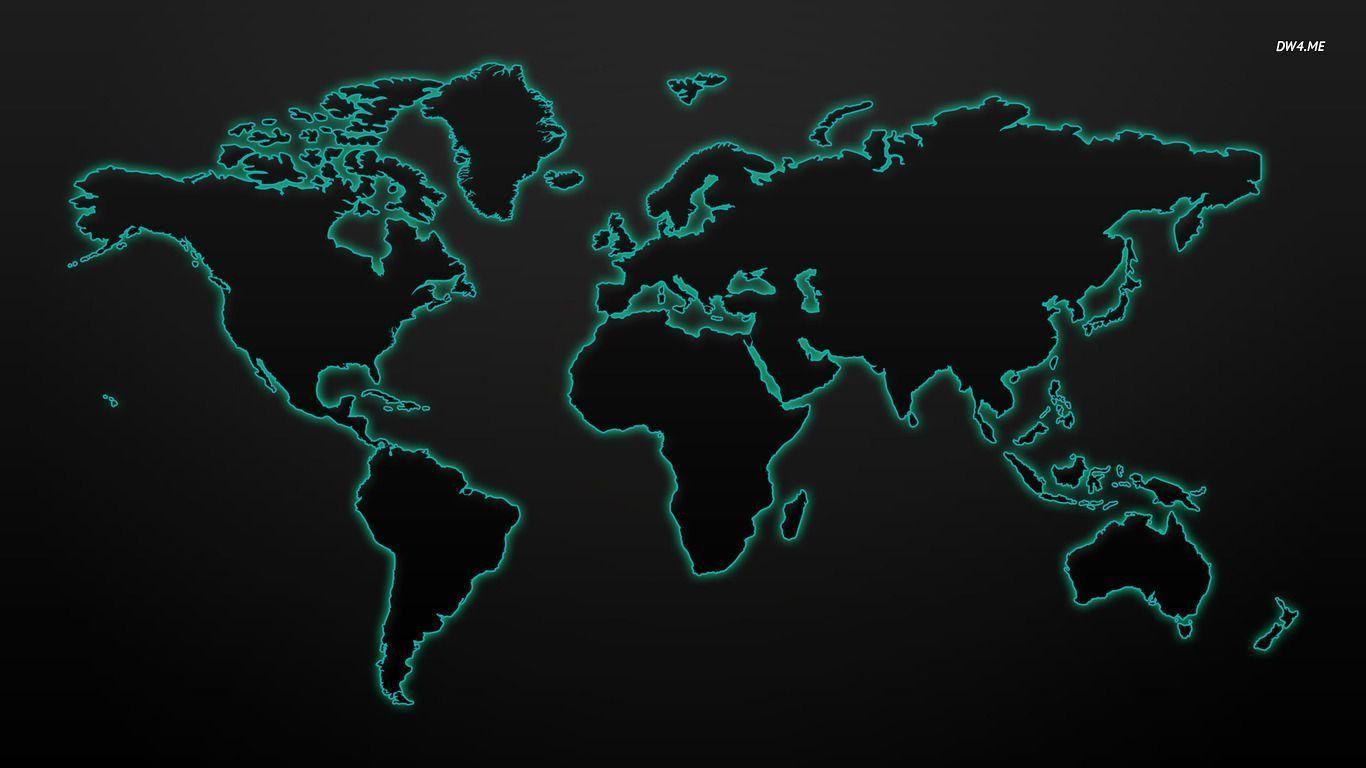 World Map Desktop Wallpaper 13038 Wallpaper. Wallver
