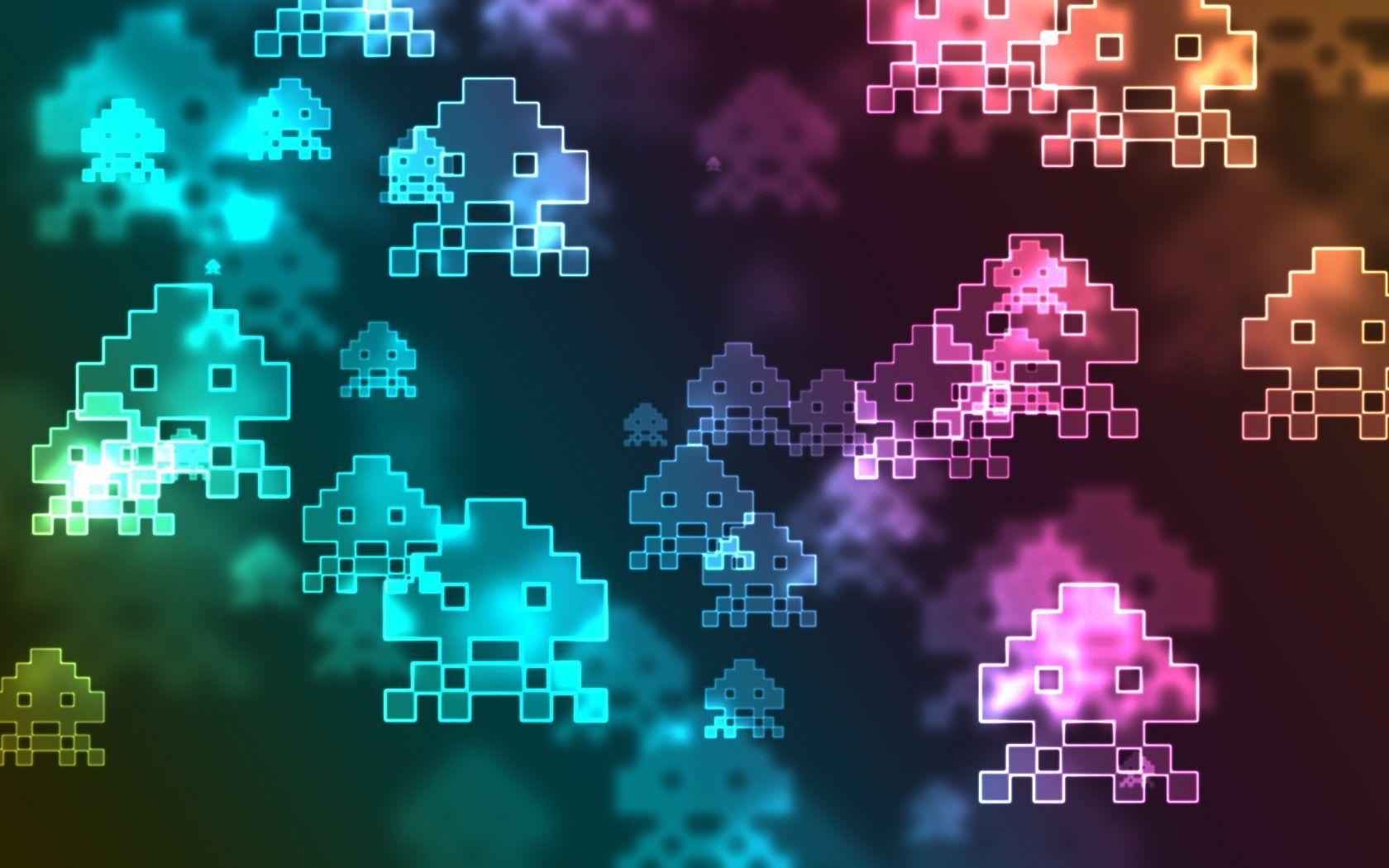 Space Invaders Computer Wallpaper, Desktop Background 1680x1050