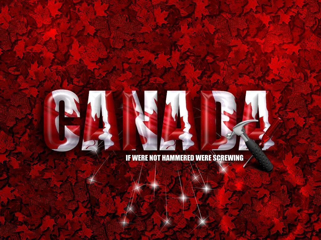 Canadian Flag Wallpaper Hockey