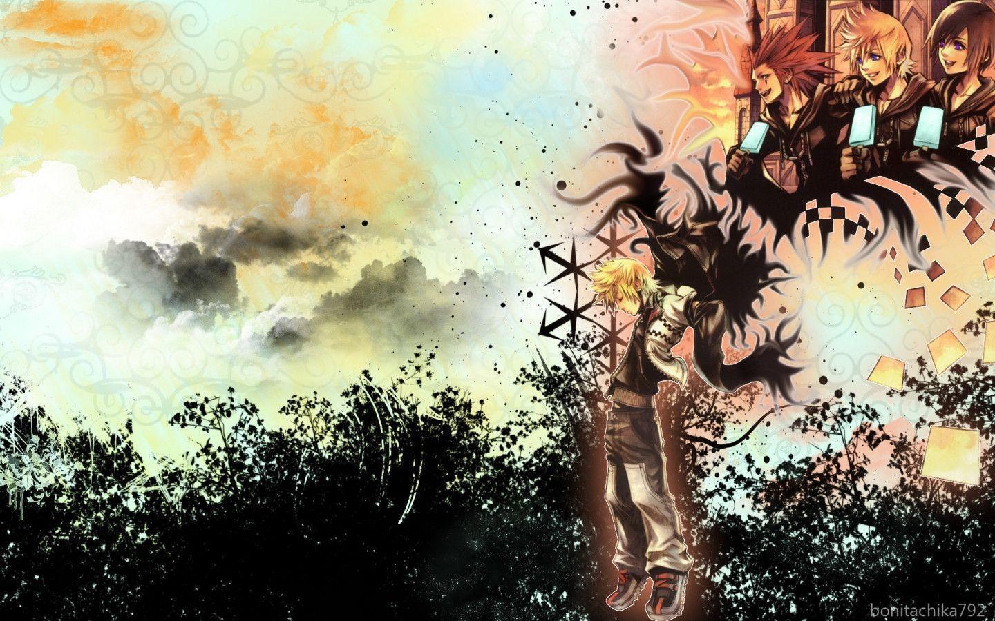 Axel (Kingdom Hearts), Wallpaper Anime Image Board