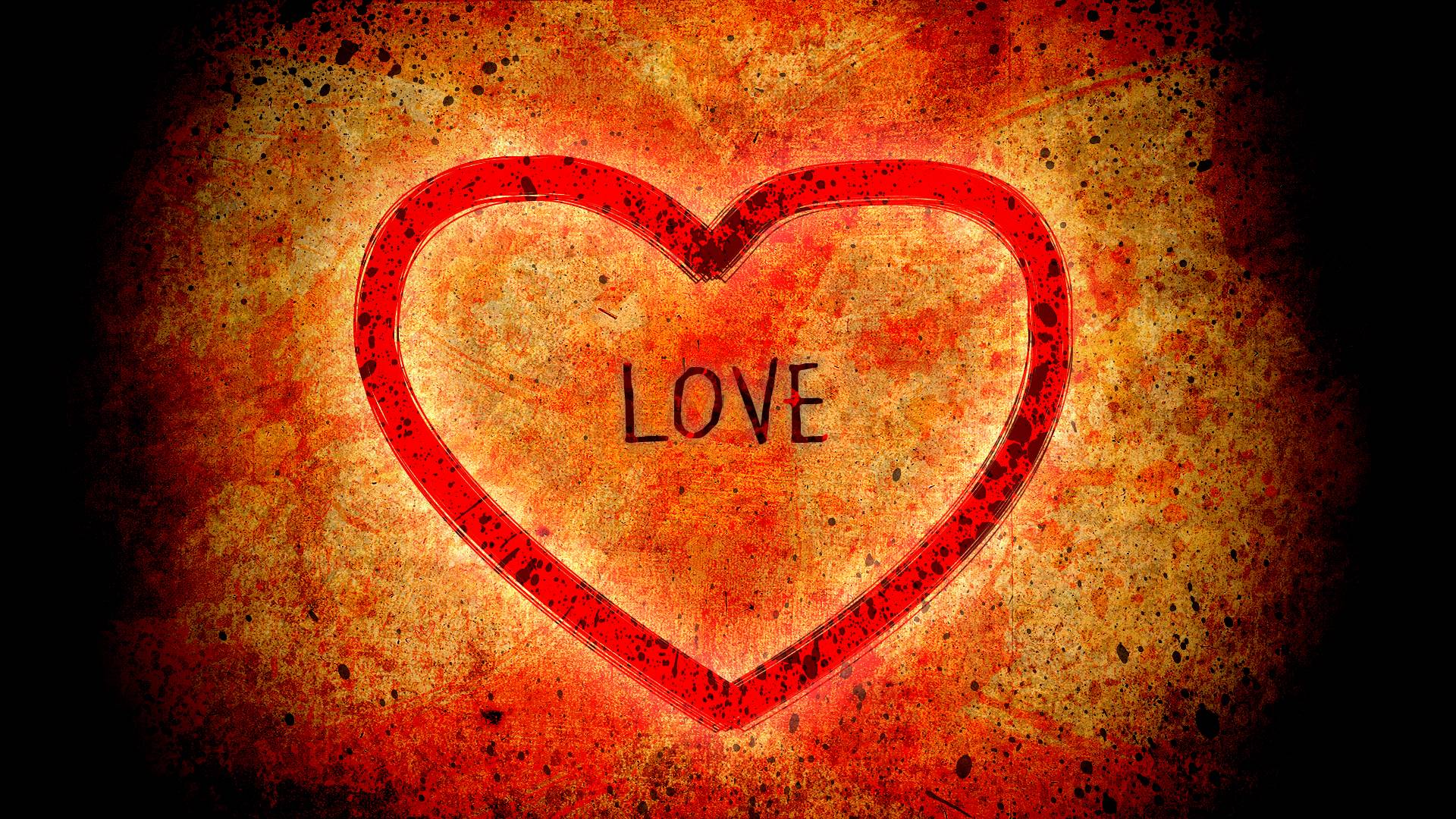 romance heart love HD wallpaper
