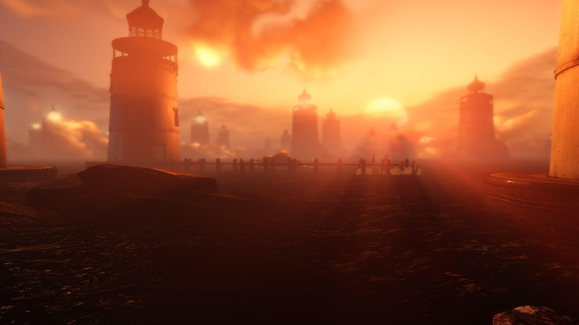 Bioshock Infinite screenshot I took, looks pretty good as a