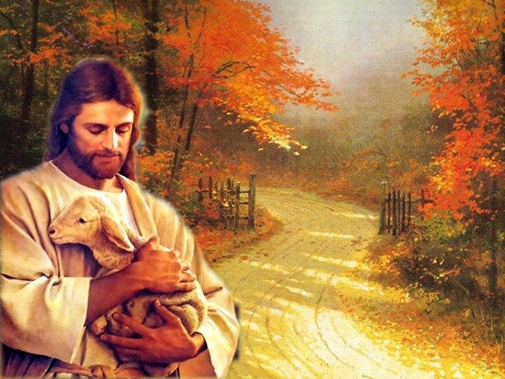 Free Beautiful Jesus Autumn Wallpaper & HD picture. Download HD
