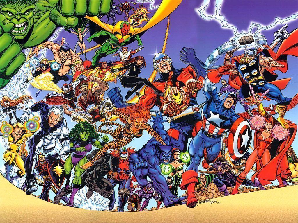 Avengers Wallpaper George Pérez P Comic Art Community GALLERY OF