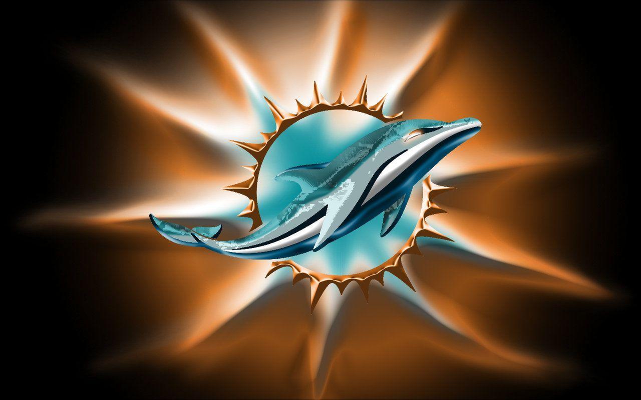 Miami Dolphins New Logo Wallpaper. Free Download Wallpaper
