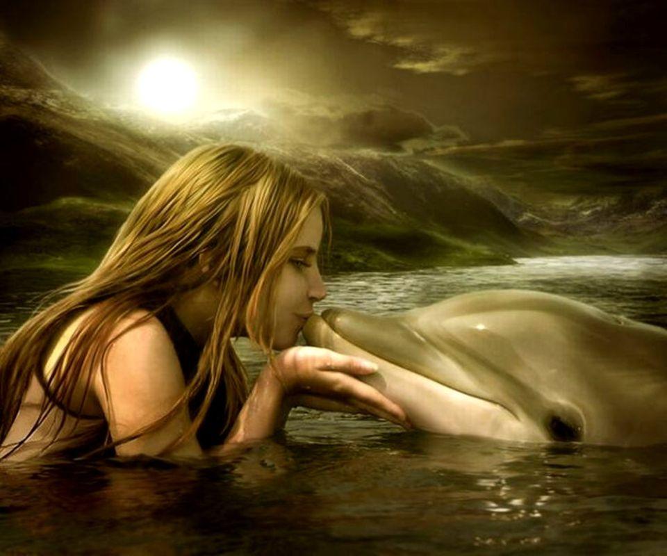 Pix For > Cute Baby Dolphins Wallpaper