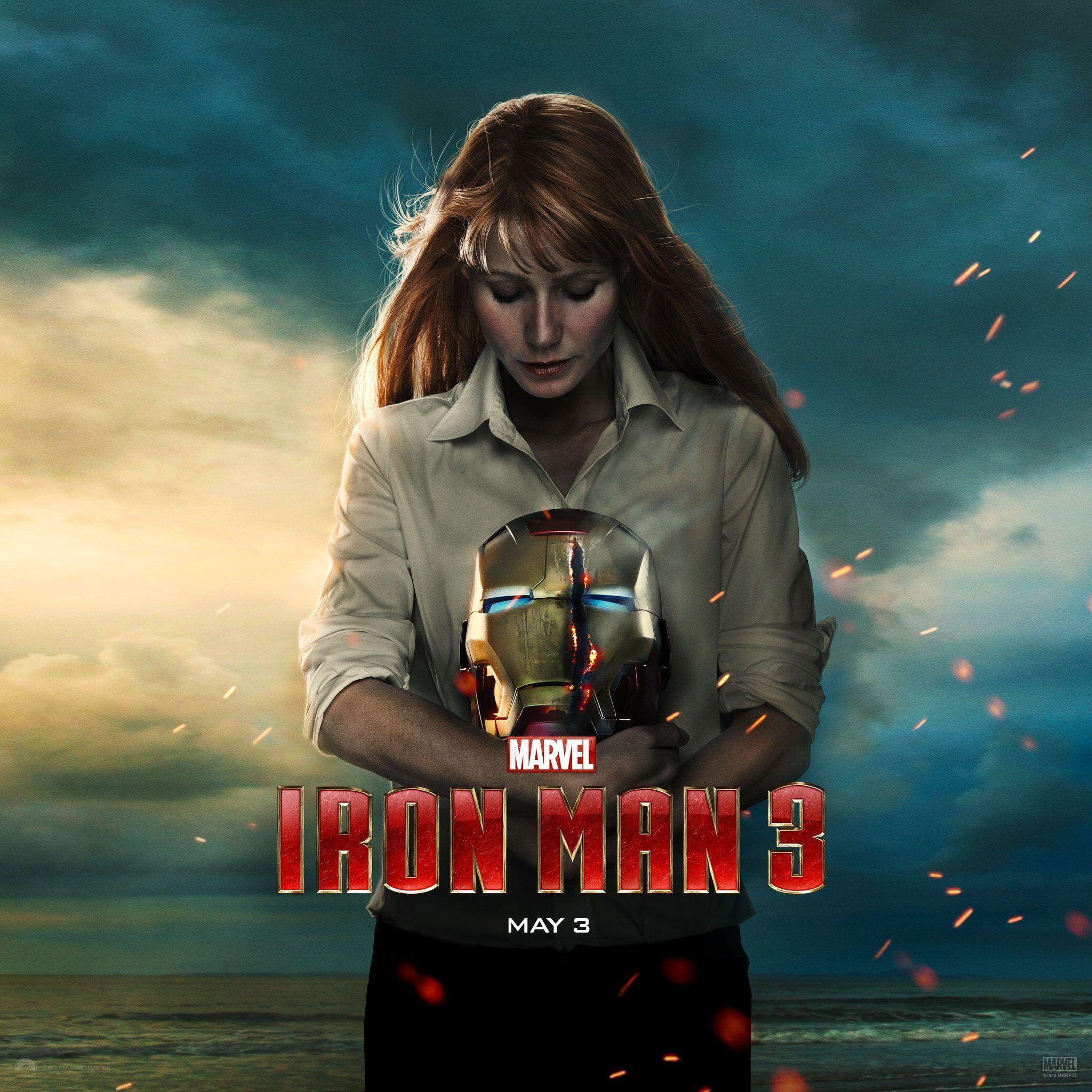 Gwyneth Paltrow Iron Man 3 iPad Exclusive HD Wallpaper