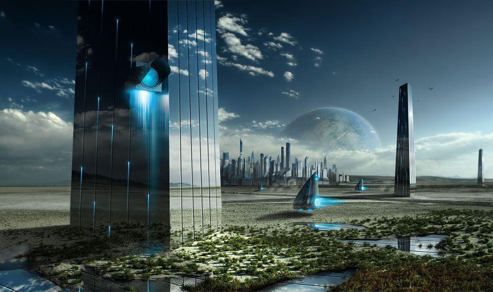 Funny Picture Gallery: Future city, future green city, future