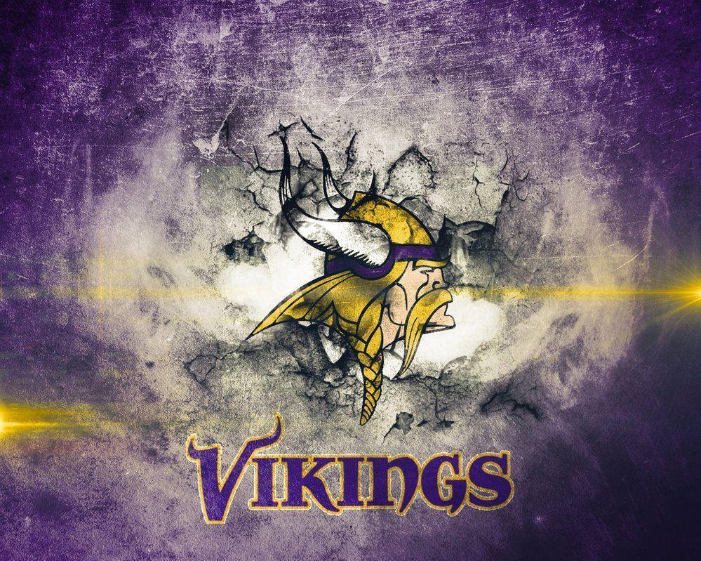 Minnesota Vikings NFL Logo Wallpaper HD