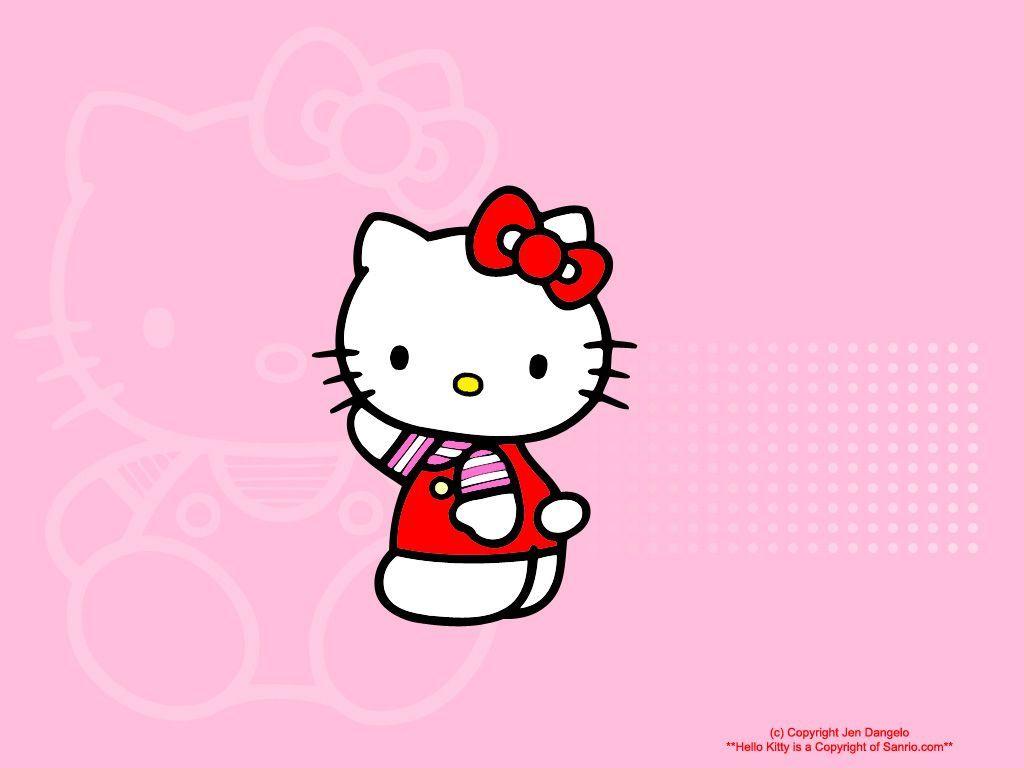 Wallpaper For > Hello Kitty Wallpaper Blue And Pink