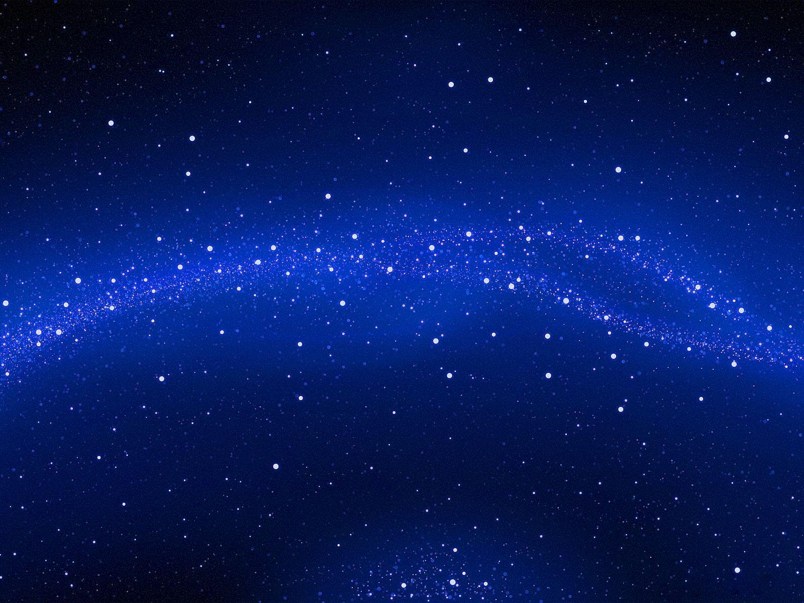 image For > Starry Blue Sky Background