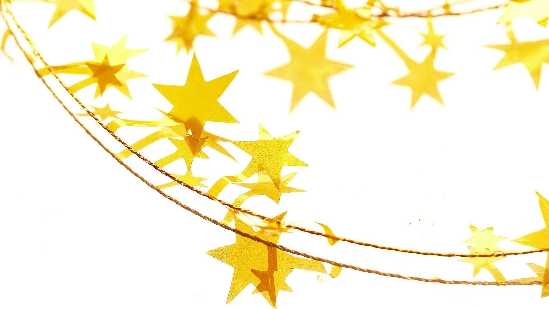 Picture- Yellow Christmas Star ornament- Christmas objects