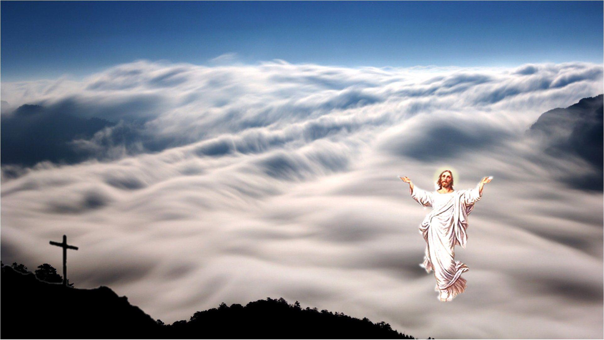 image For > Jesus Christ And God Wallpaper