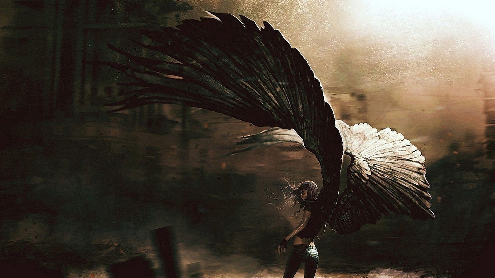 Fallen Angel Wallpapers Wallpaper Cave