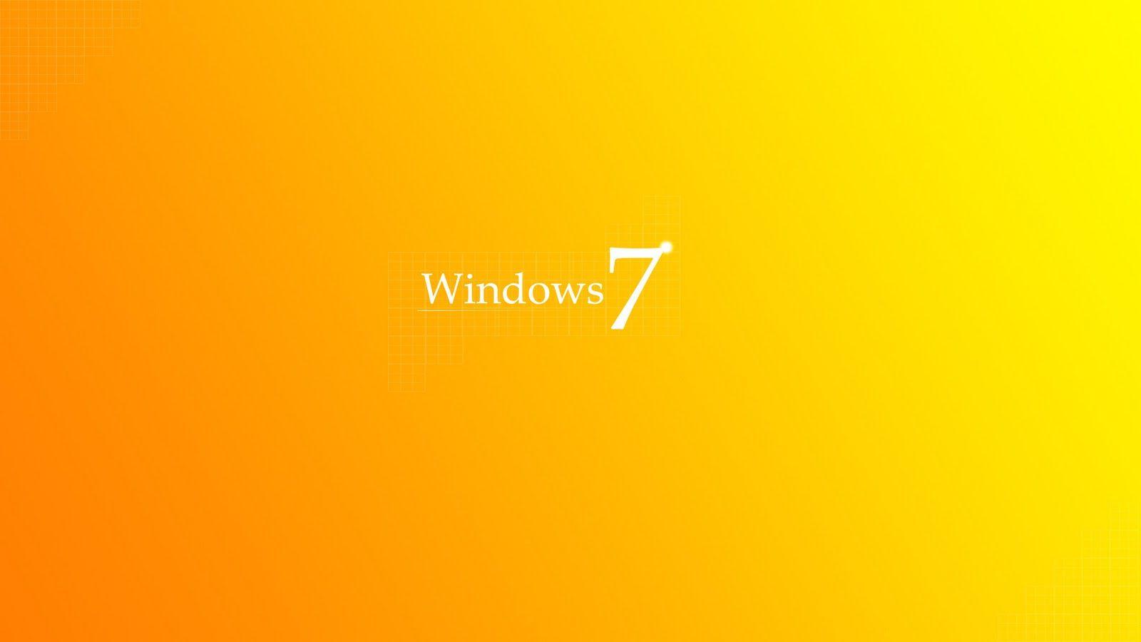 Windows 8 Logo Yellow Colour Background Wallpaper Desktop HD Cool