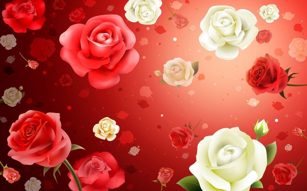 Red Roses Free HD Background, Download HD Wallpaper
