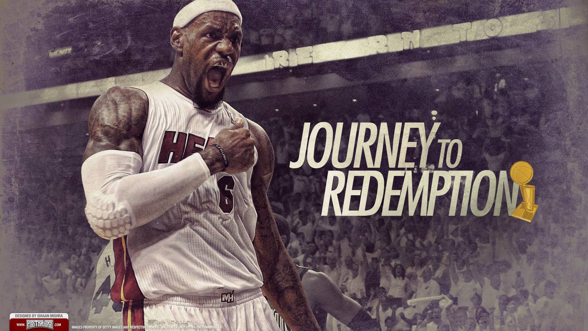 LeBron James 2012 NBA Champion Wallpaper