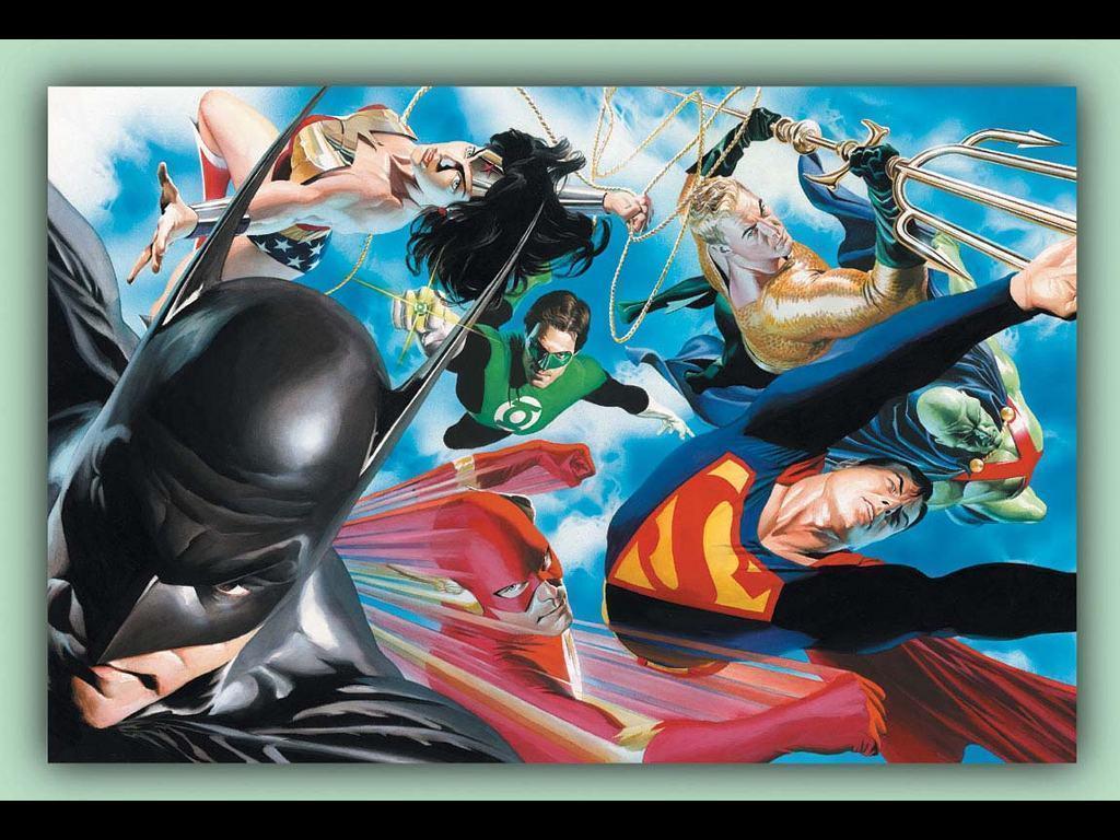 Alex Ross Justice League Comics Wallpaper