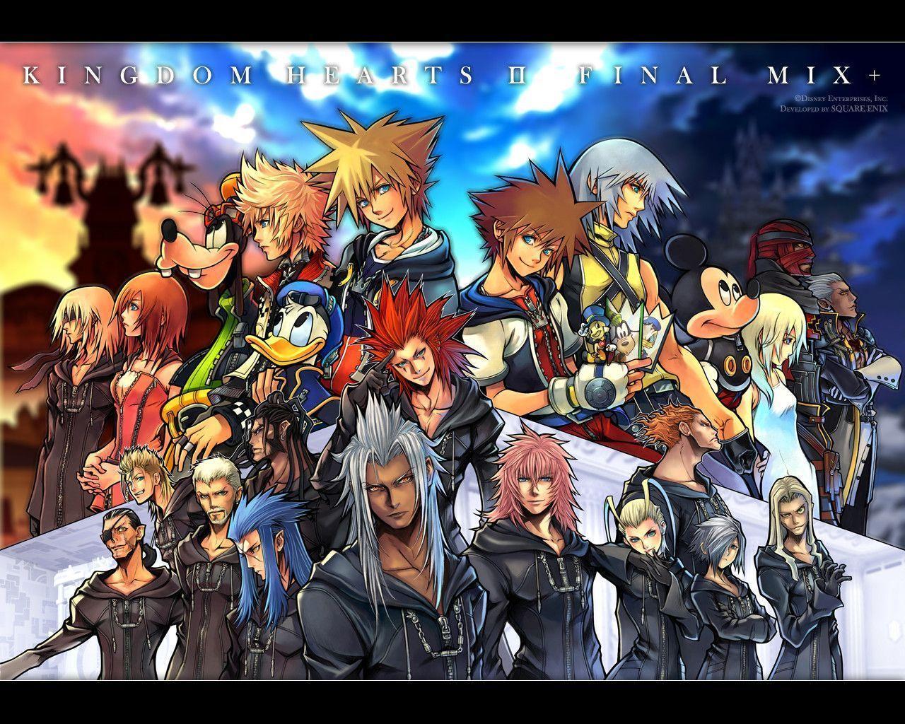 Kingdom Hearts 358 2 Days, Wallpaper Anime Image Board