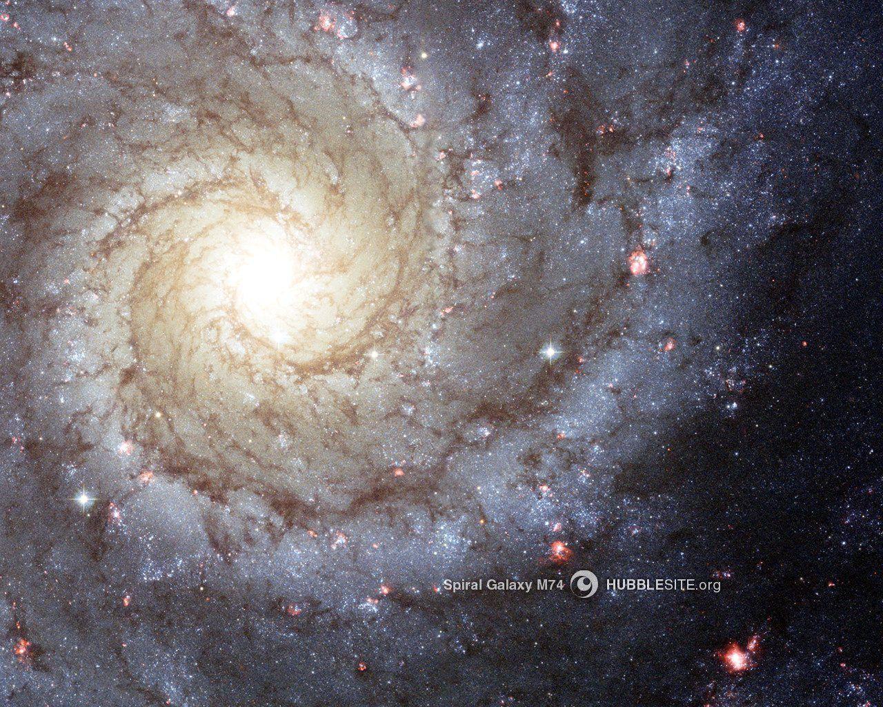 Spiral Galaxy Desktop Wallpaper
