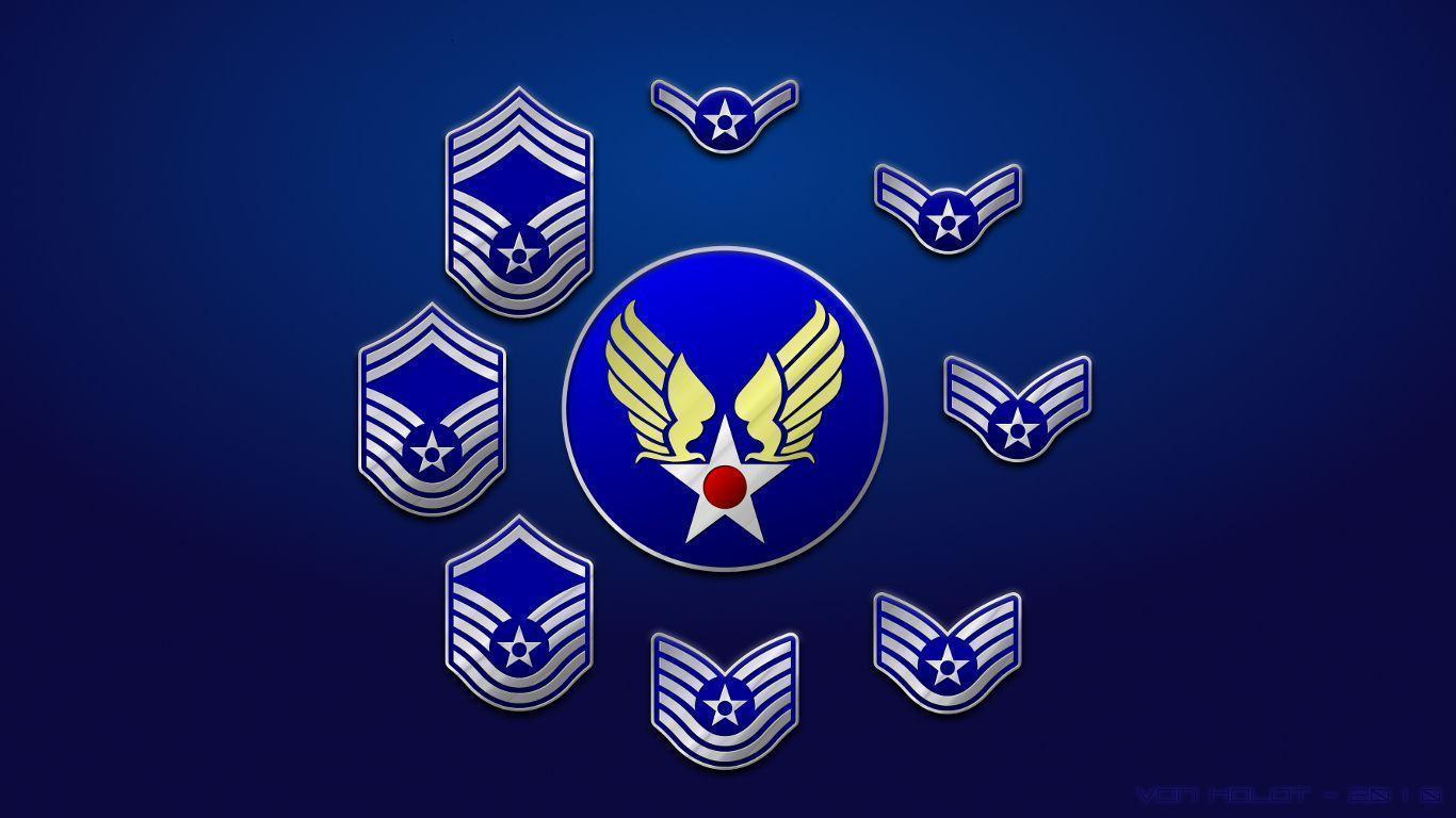 Logos For > Air Force Logo iPhone Wallpaper