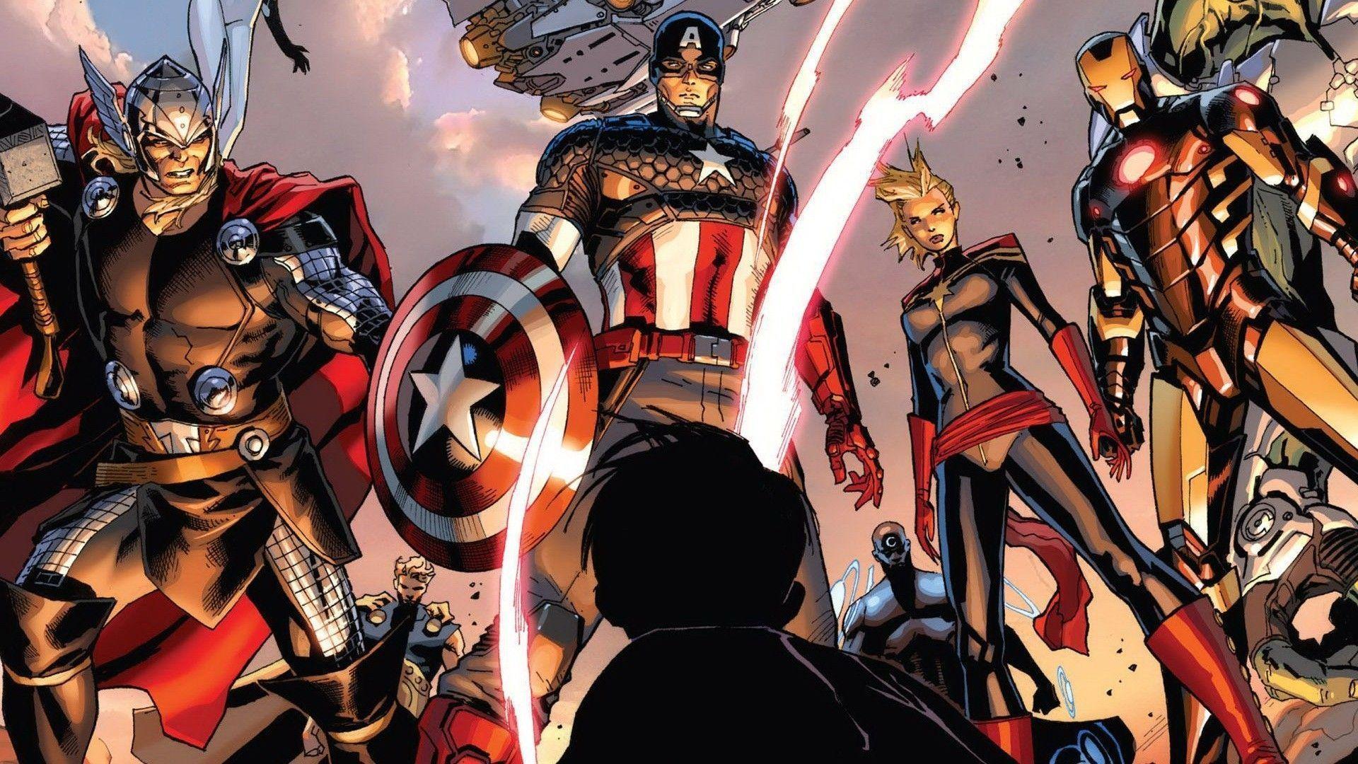Marvel Avengers Comic Wallpaper HD Image 3 HD Wallpaper