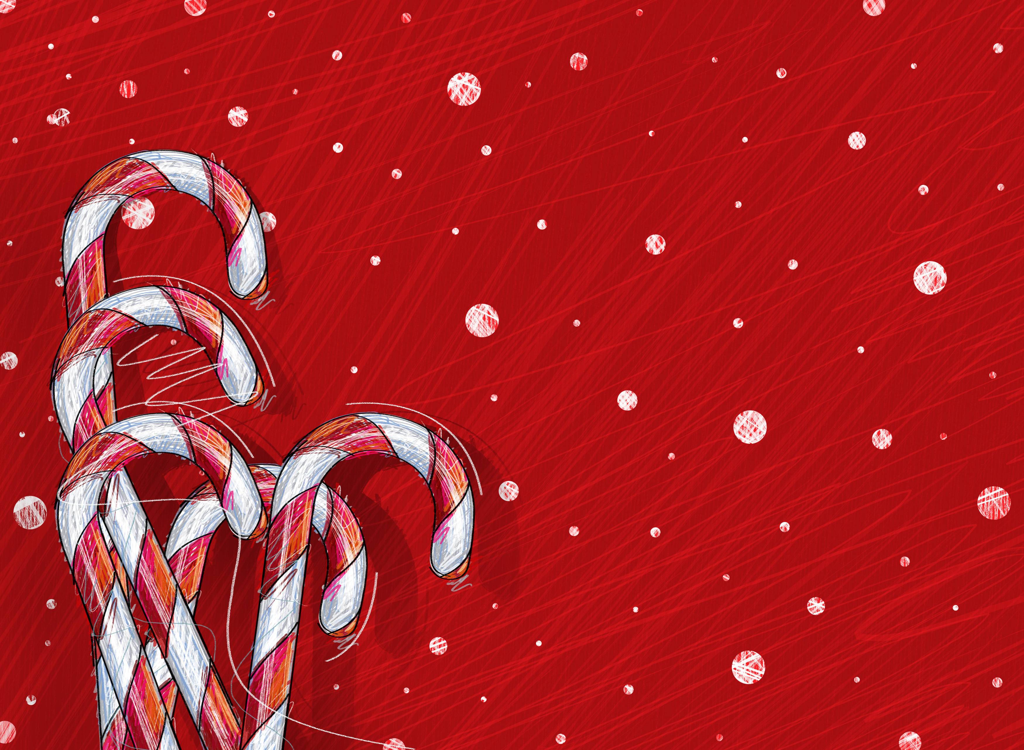 Download wallpaper holiday, background, candy, picture free