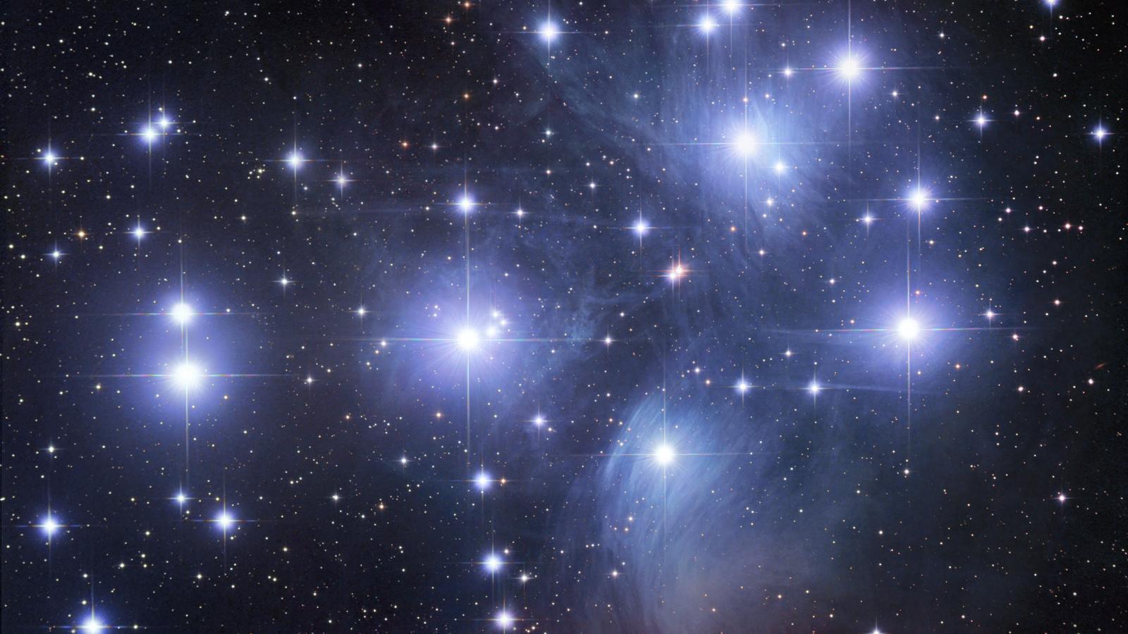 M45 The Pleiades Star Cluster
