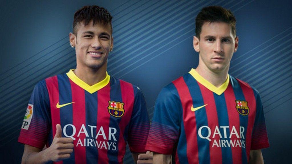 Neymar Lionel Messi Barcelona Wallpaper Wallpaper