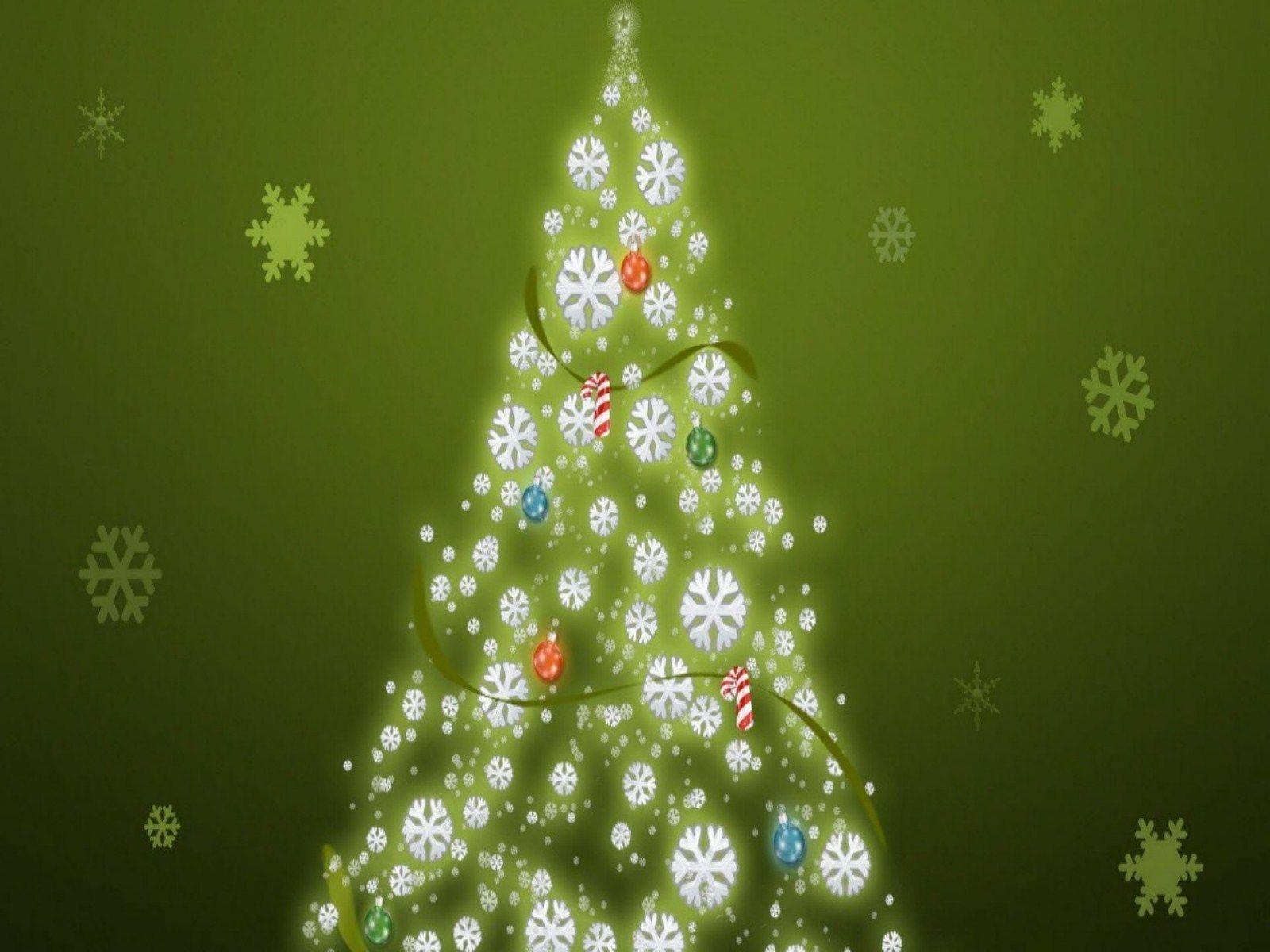 christmas tree desktop wallpaper