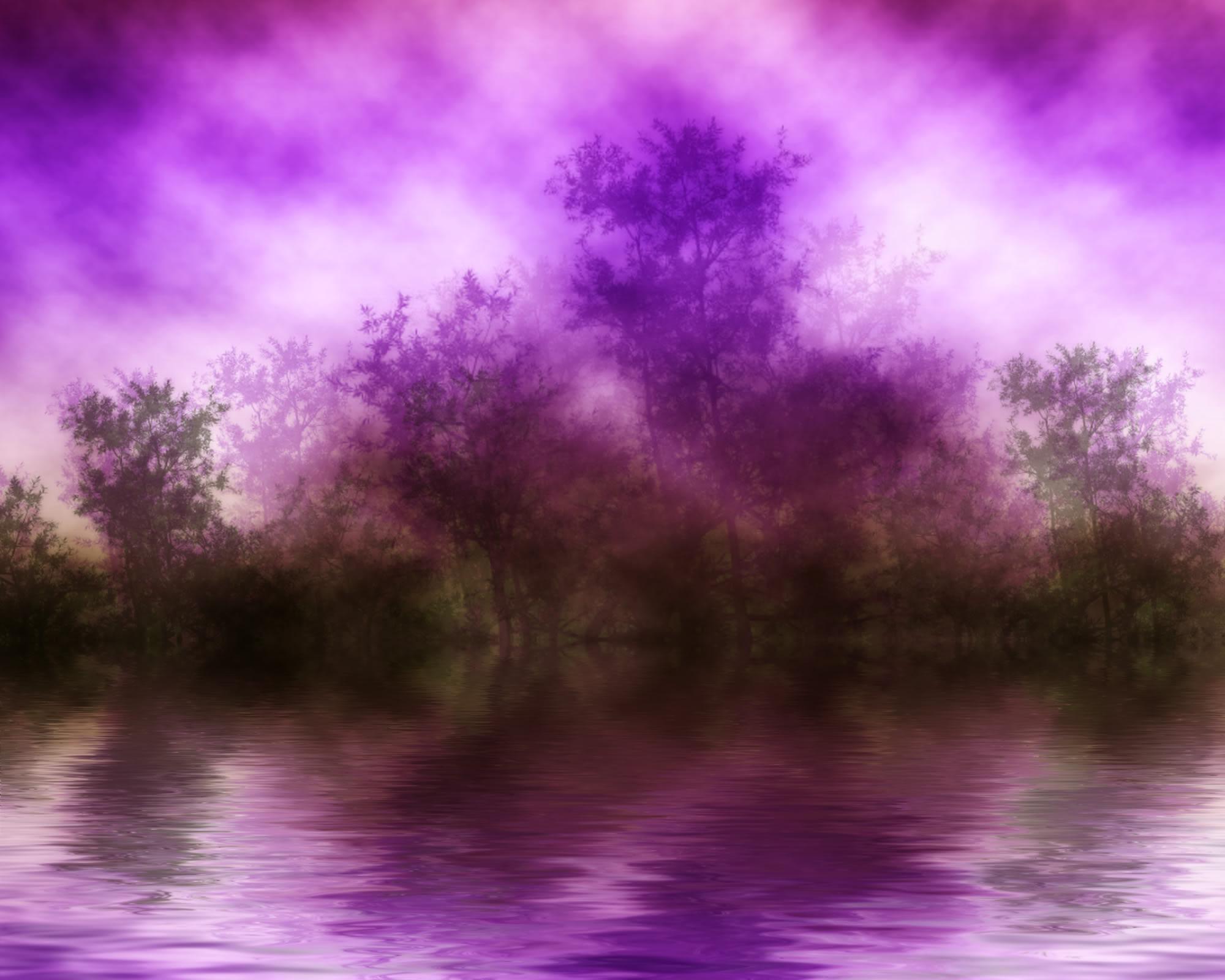 Wallpaper For > Purple Mist Background