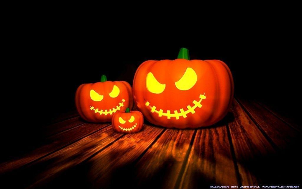 Top Spooky House Night Hallowmas Halloween Wallpaper