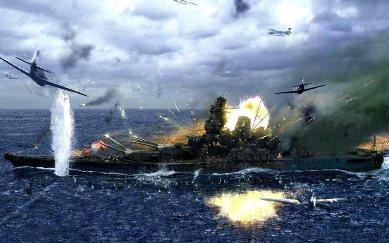 Battleship Yamato, iPhone Wallpaper, Facebook Cover, Twitter Cover