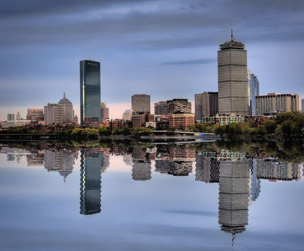 Boston Skyline Wallpaper