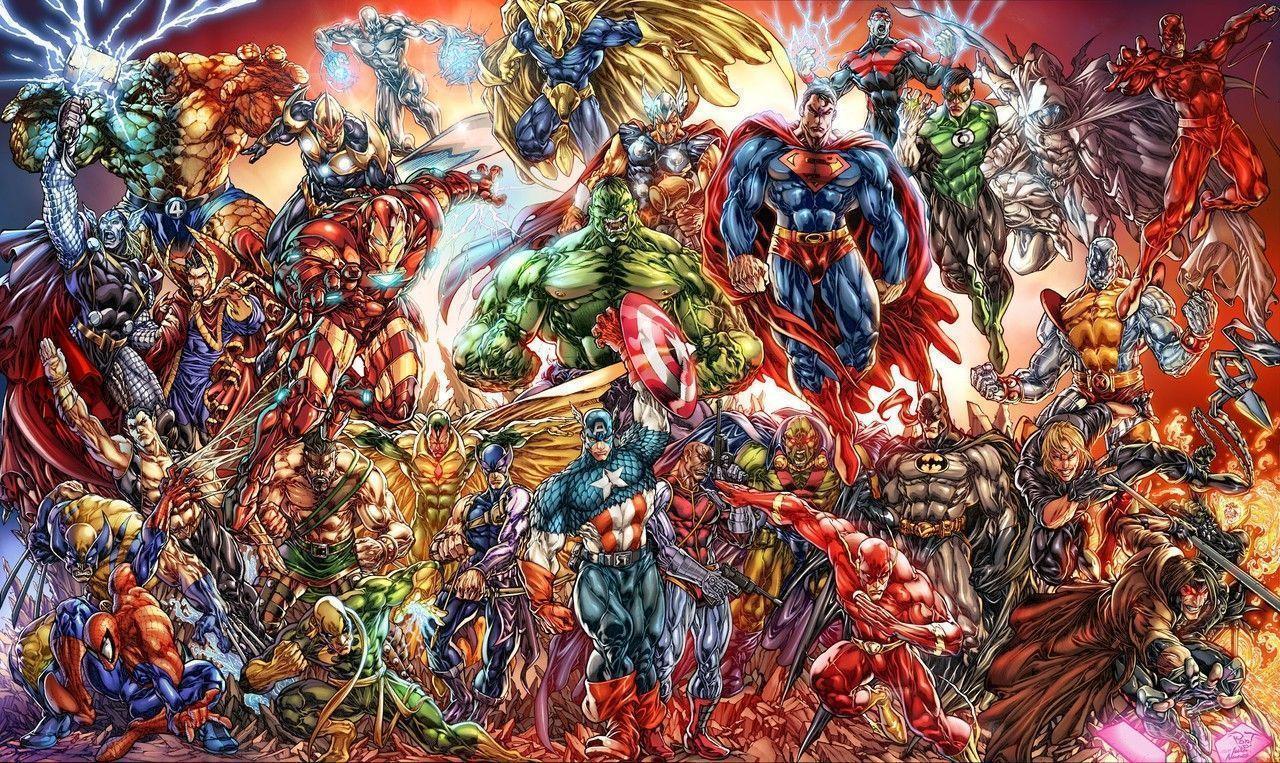 Marvel Vs DC Wallpapers - Wallpaper Cave