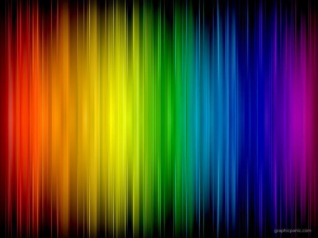 Powerpoint Design Templates Rainbow