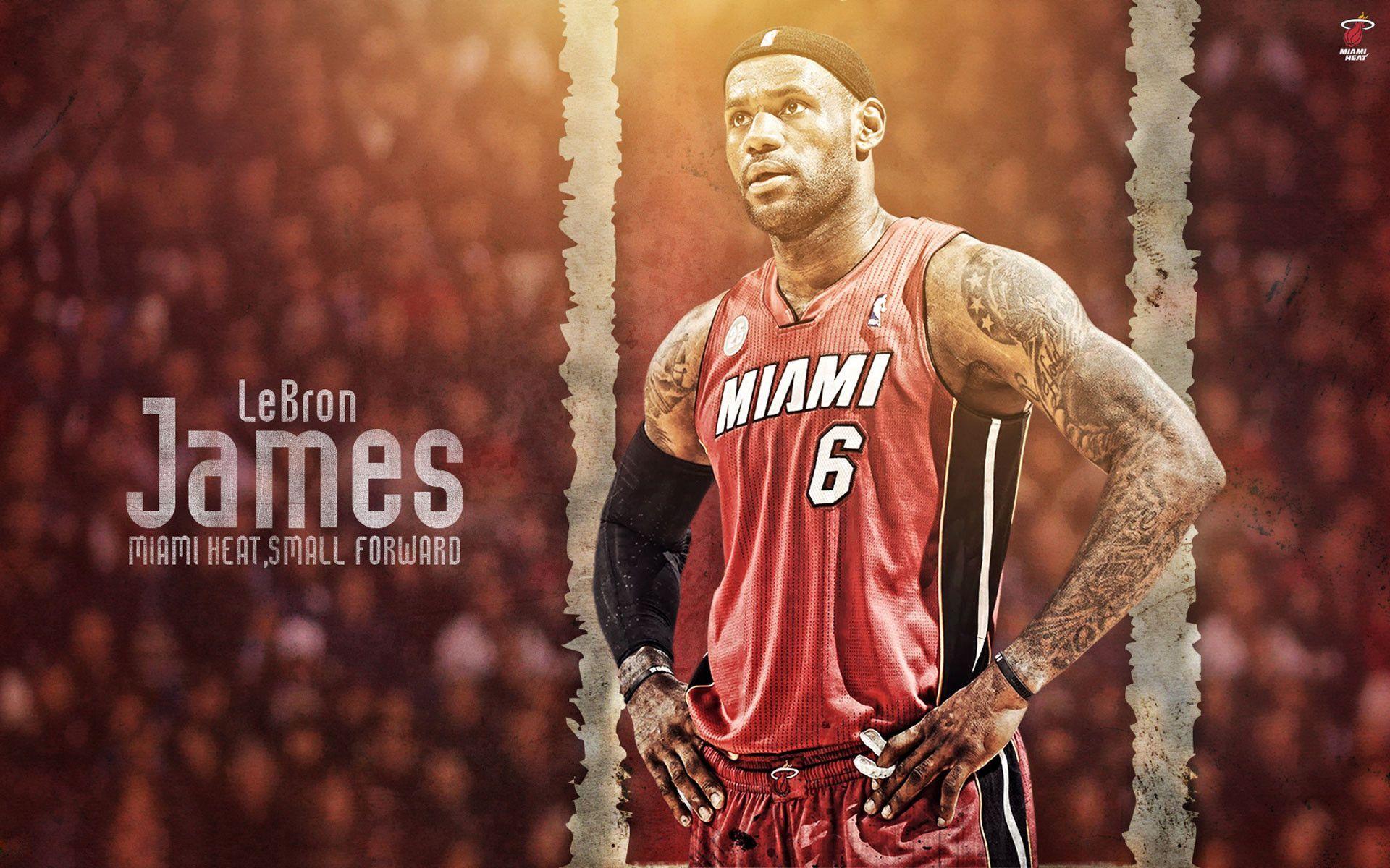 NBA Lebron James Heat Wallpaper. TanukinoSippo