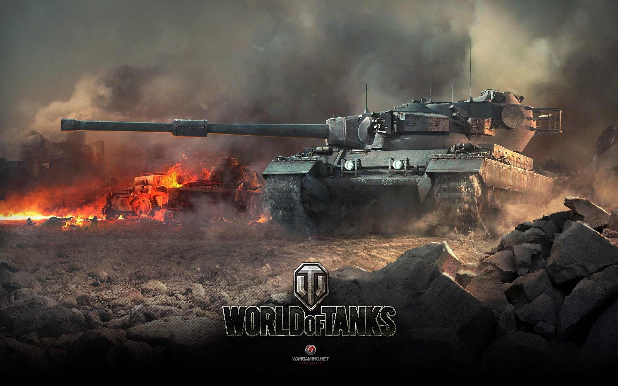 Menu Screen Wallpaper: Conqueror. Art. World of Tanks