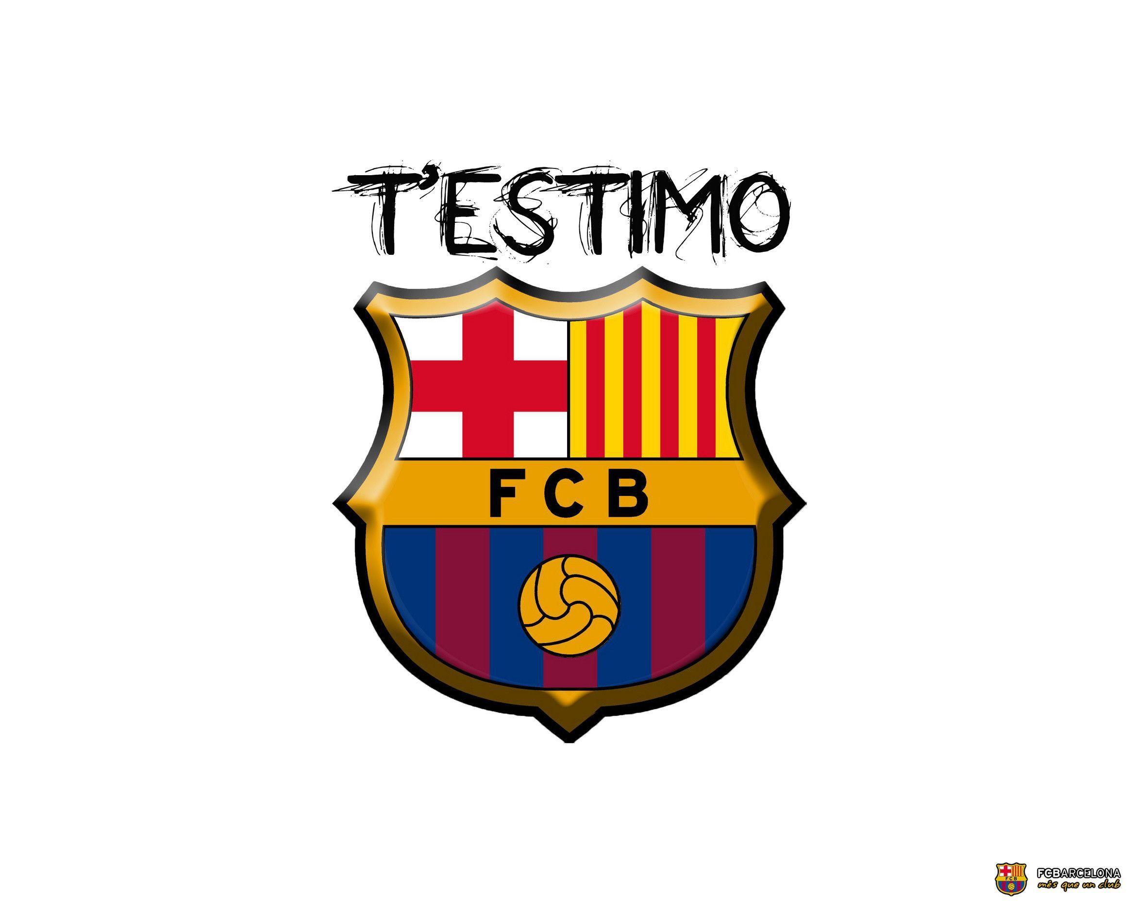 FC Barcelona Logo Wallpaper Barcelona Fan Art