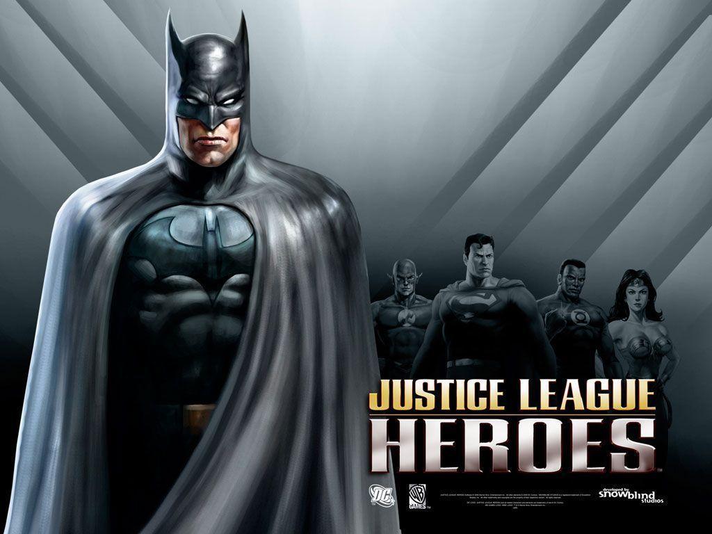 Desktop Wallpaper · Gallery · Games · Justice League Heroes. Free