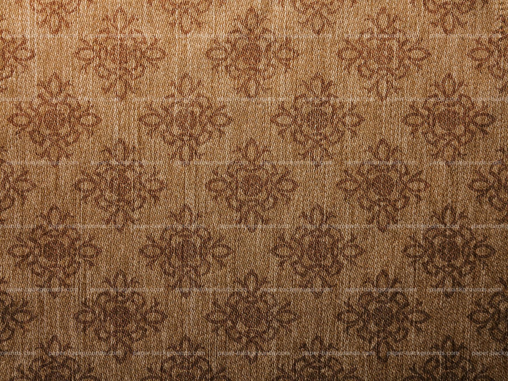 Damask Vintage Brown Canvas Texture Background