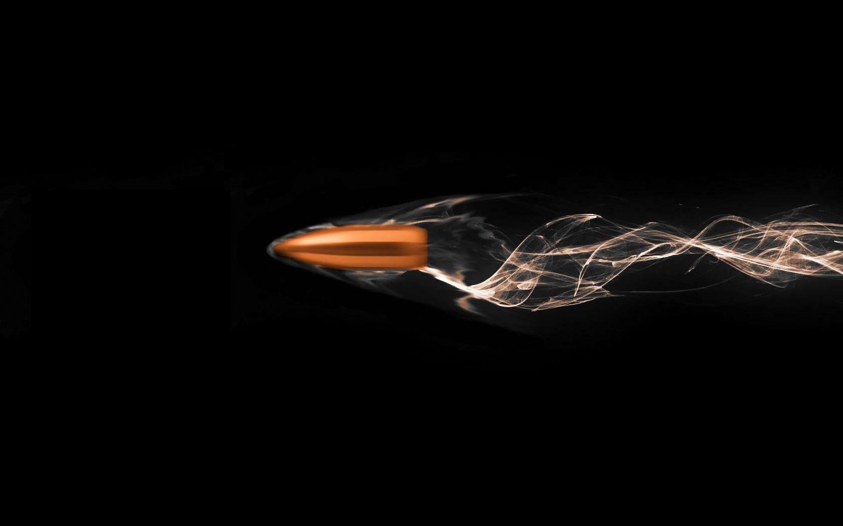 Fast Bullet in the Air Wallpaper and