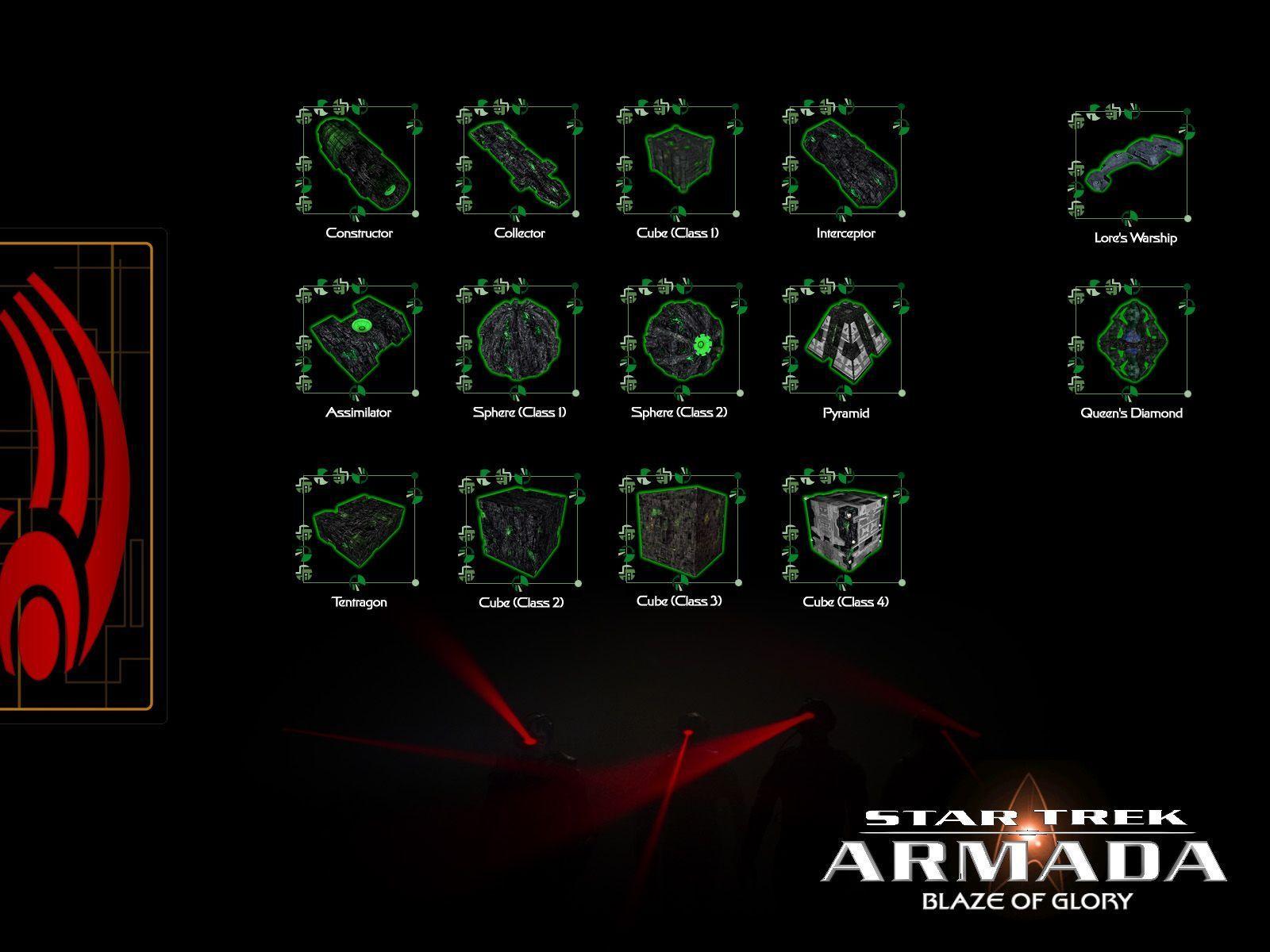 Borg vessels image Trek Armada: Blaze Of Glory Mod for Star