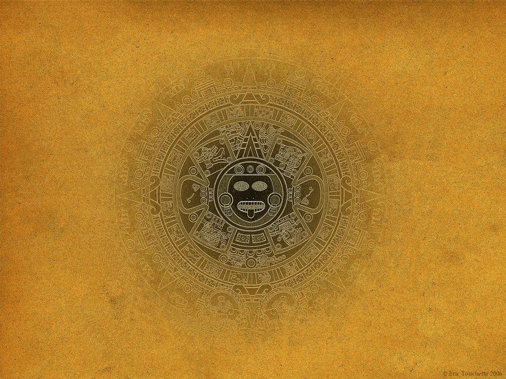Aztec Calendar Wallpaper 4