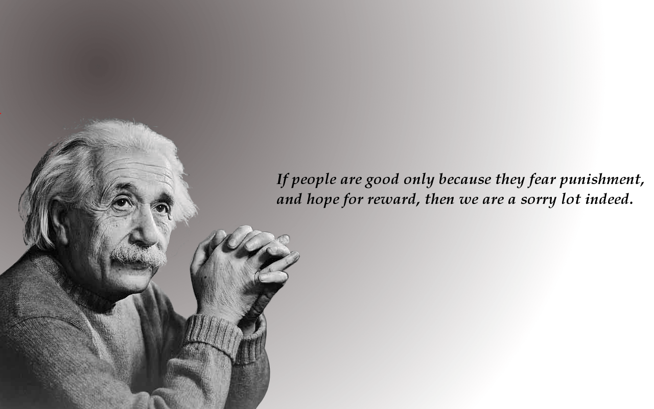 Albert Einstein Quotes High Quality Wallpaper